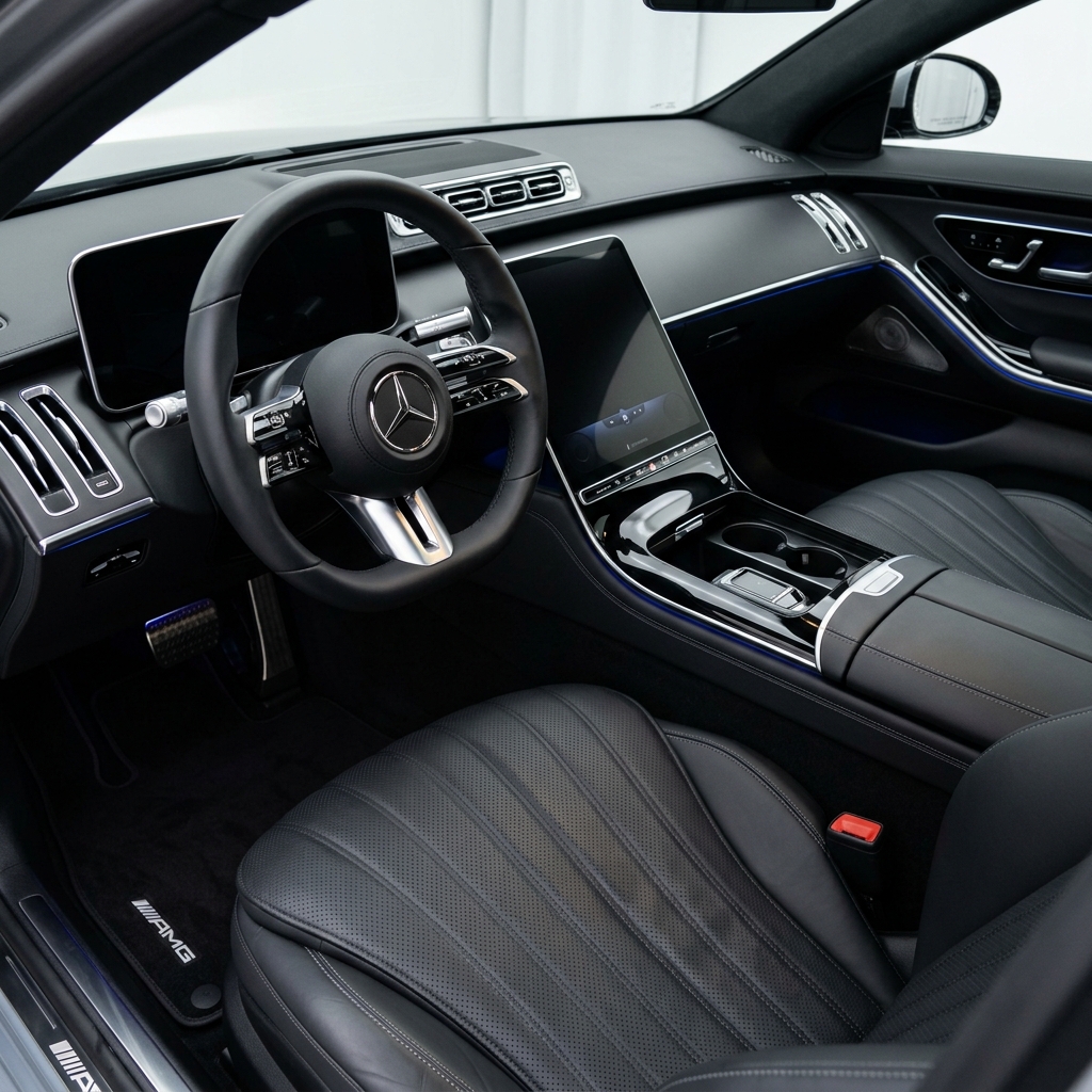 Gereinigtes Auto-Cockpit